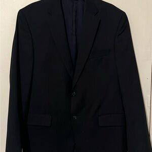 Men's Jos. A.Bank Model 263 Navy Traveler's dress jacket Size 41L 100% Wool.